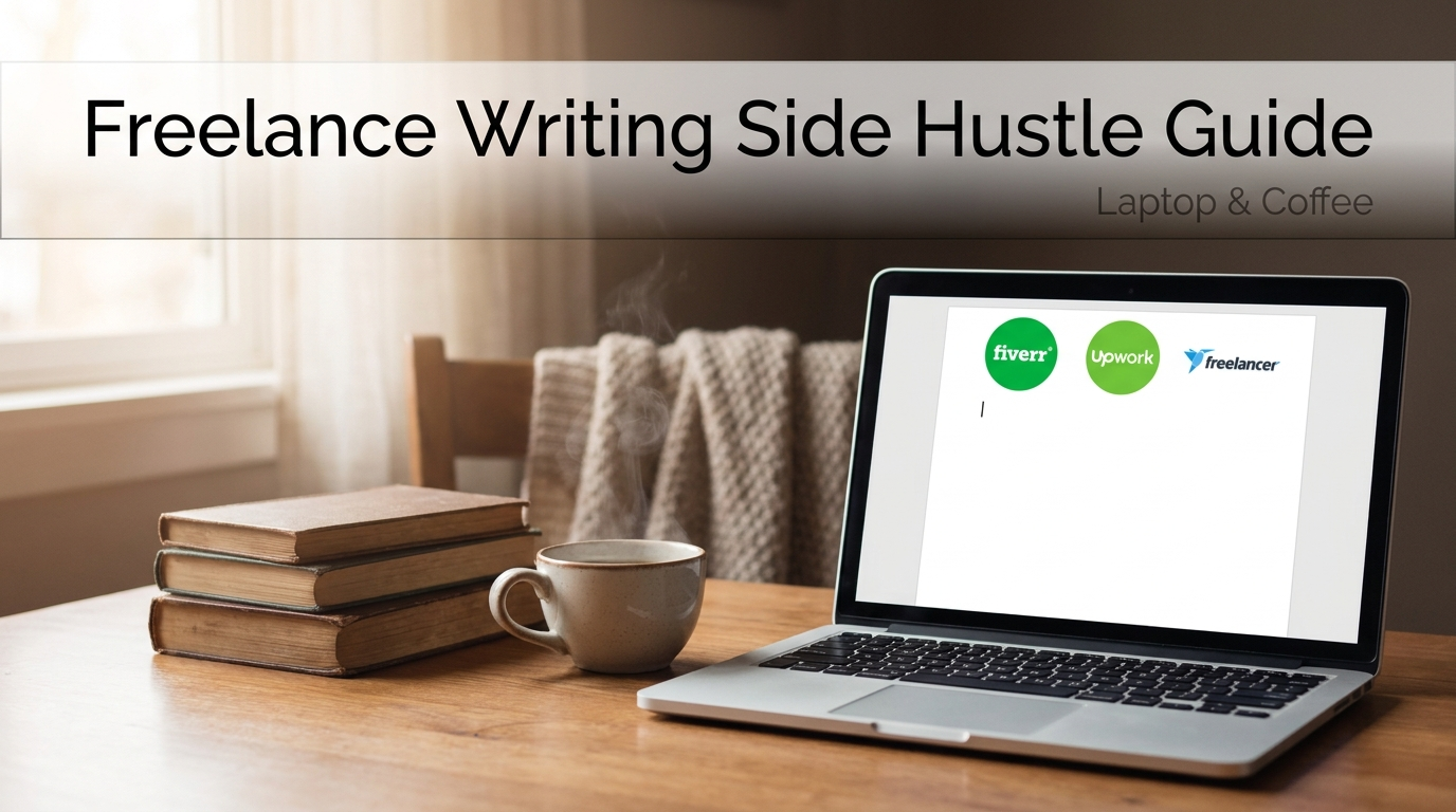 Freelance writing side hustle