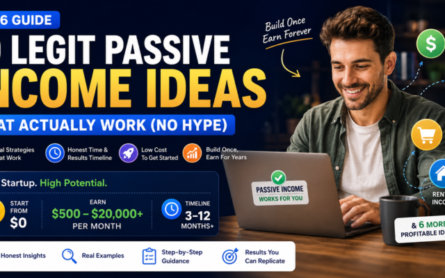 Passive Income Ideas