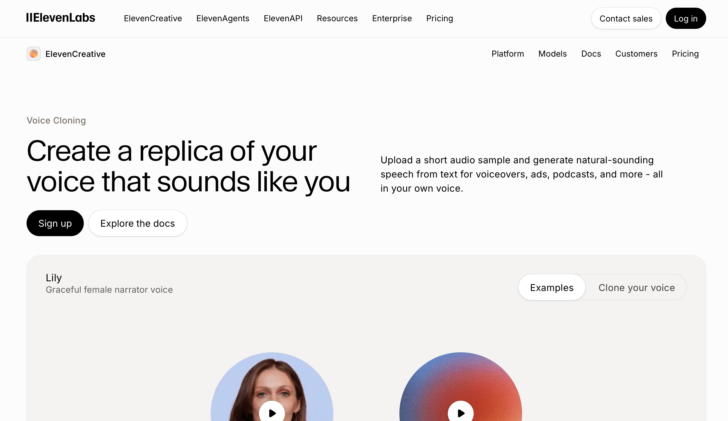 EllevenLabs voice cloning faceless YouTube channel