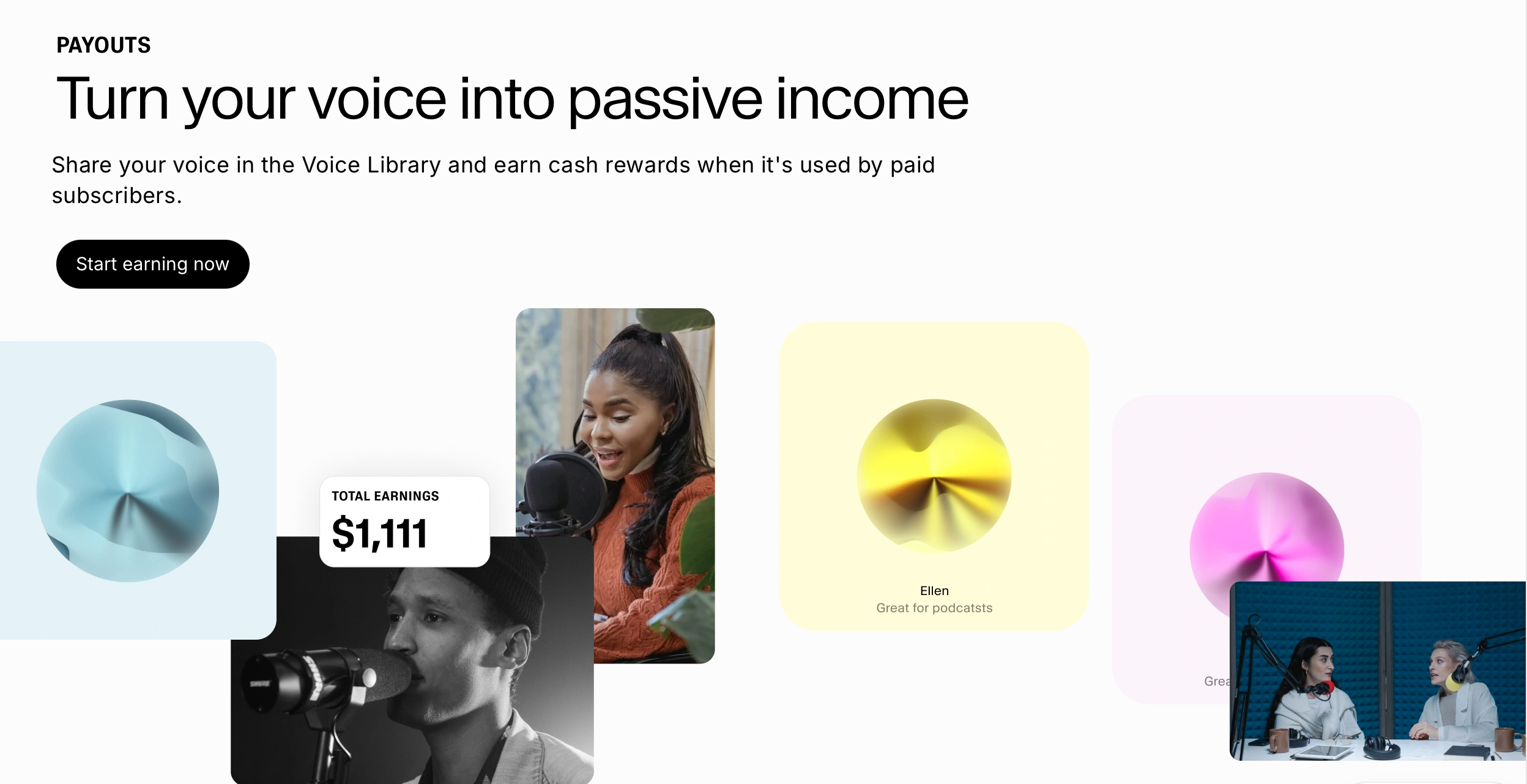 Sell Your voice to AI 2026