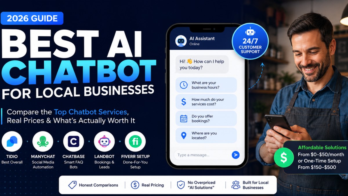 best ai chatbot service for local business