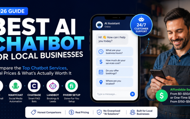 best ai chatbot service for local business