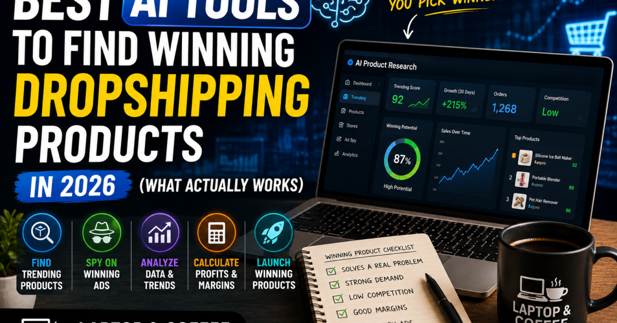 best ai tools to find winning dropshipping products