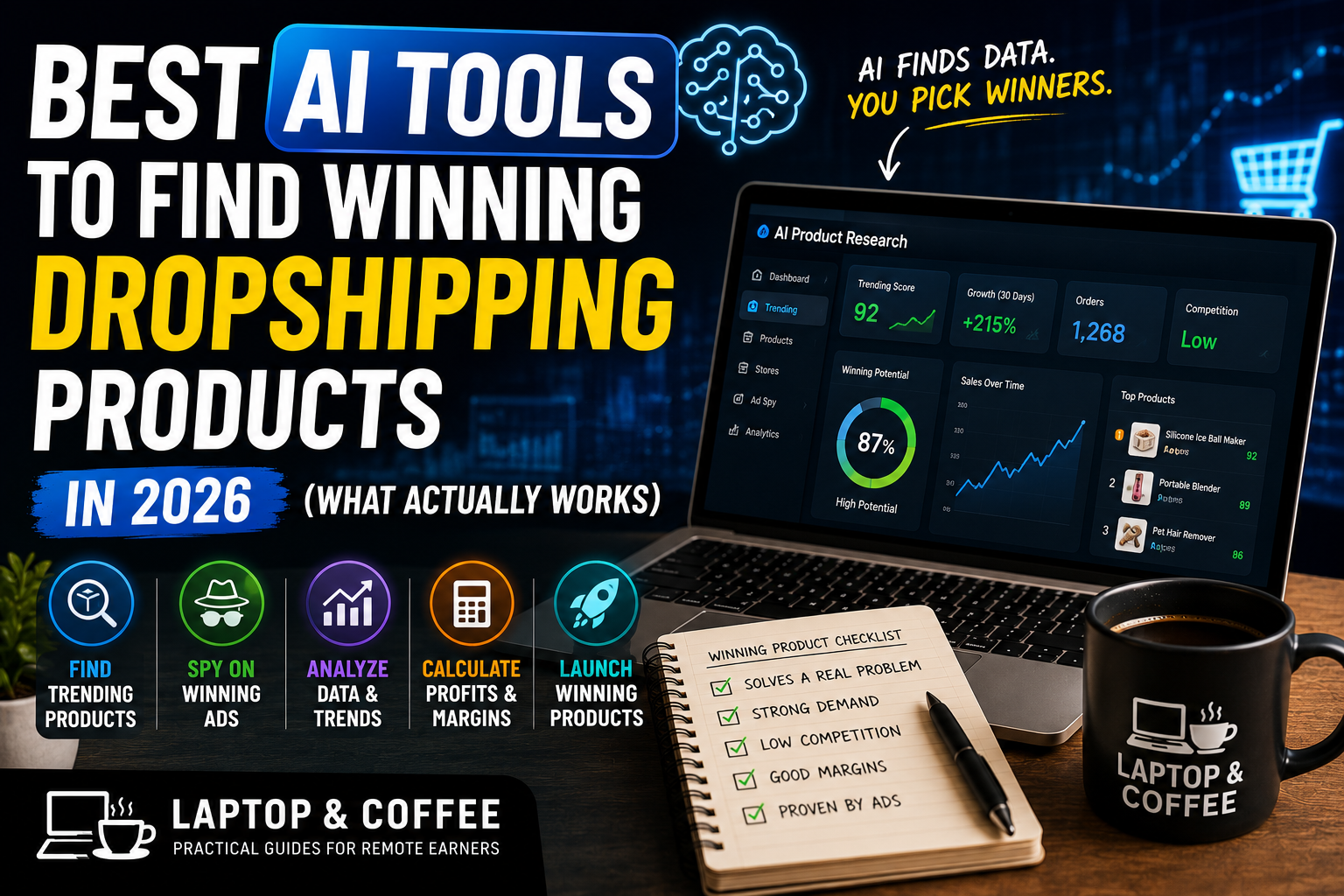 best ai tools to find winning dropshipping products