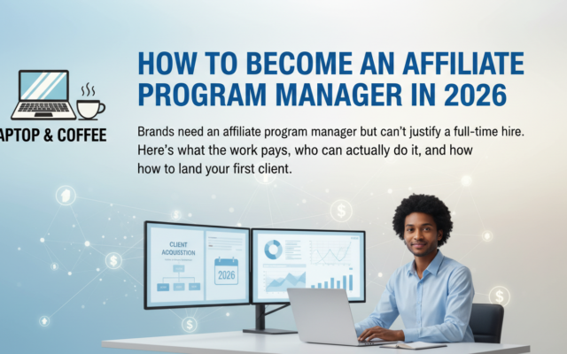 Affiliate program manager