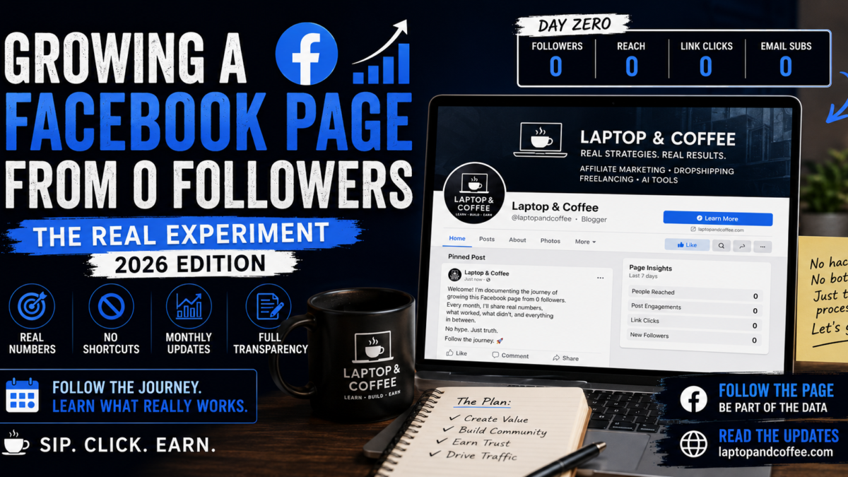 grow a Facebook page from 0