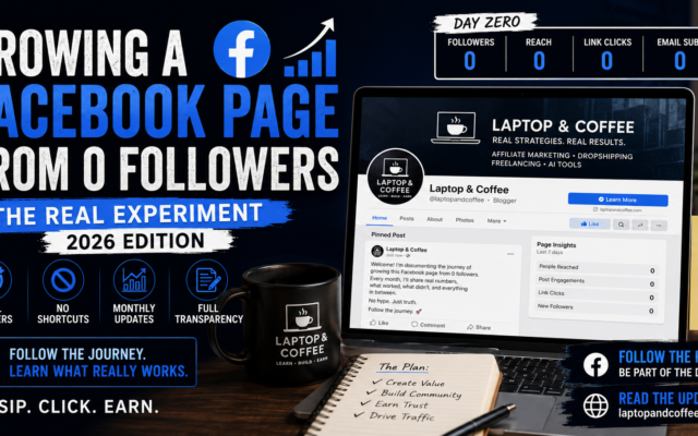 grow a Facebook page from 0
