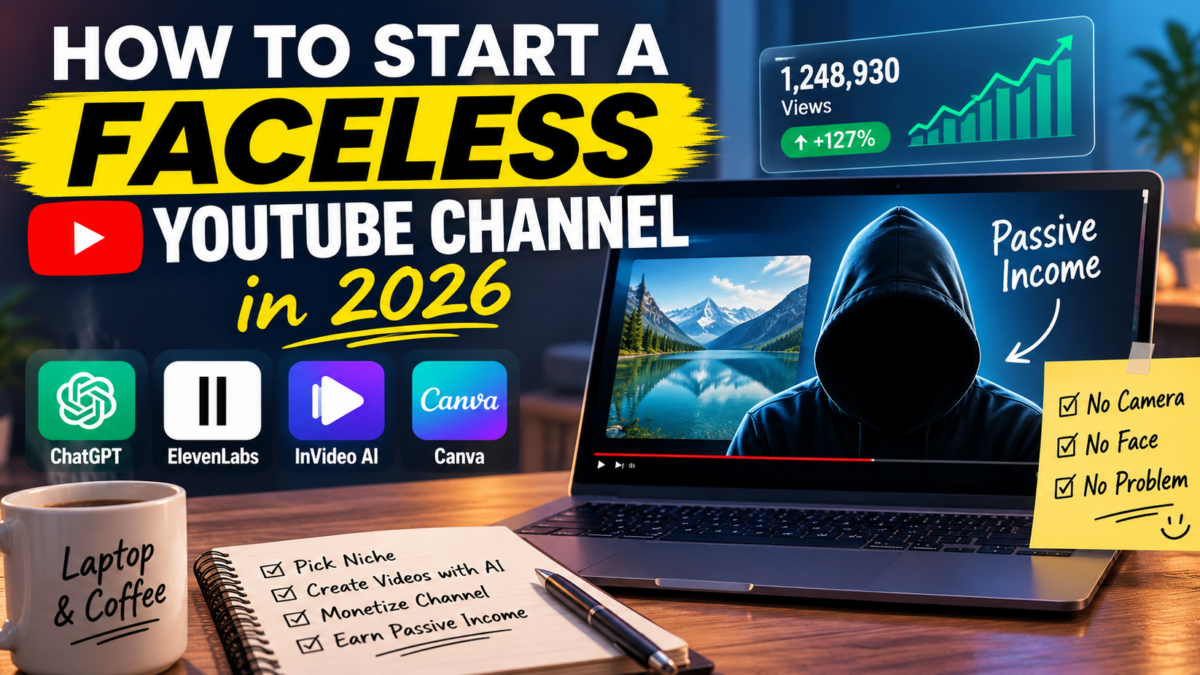 how to start a faceless youtube channel