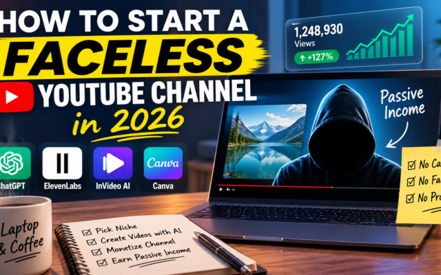 how to start a faceless youtube channel
