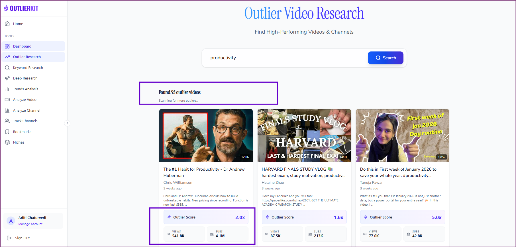 OutlierKit review video research