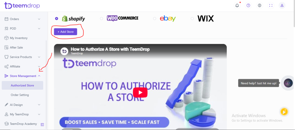 teemdrop dropshipping