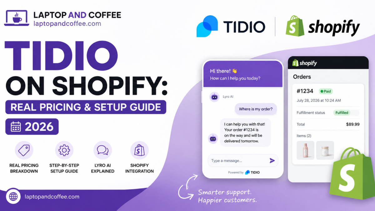 Tidio for shopify real pricing and setup guide