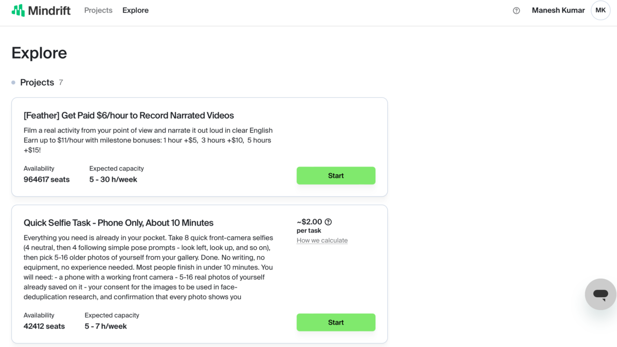 Mindrift review