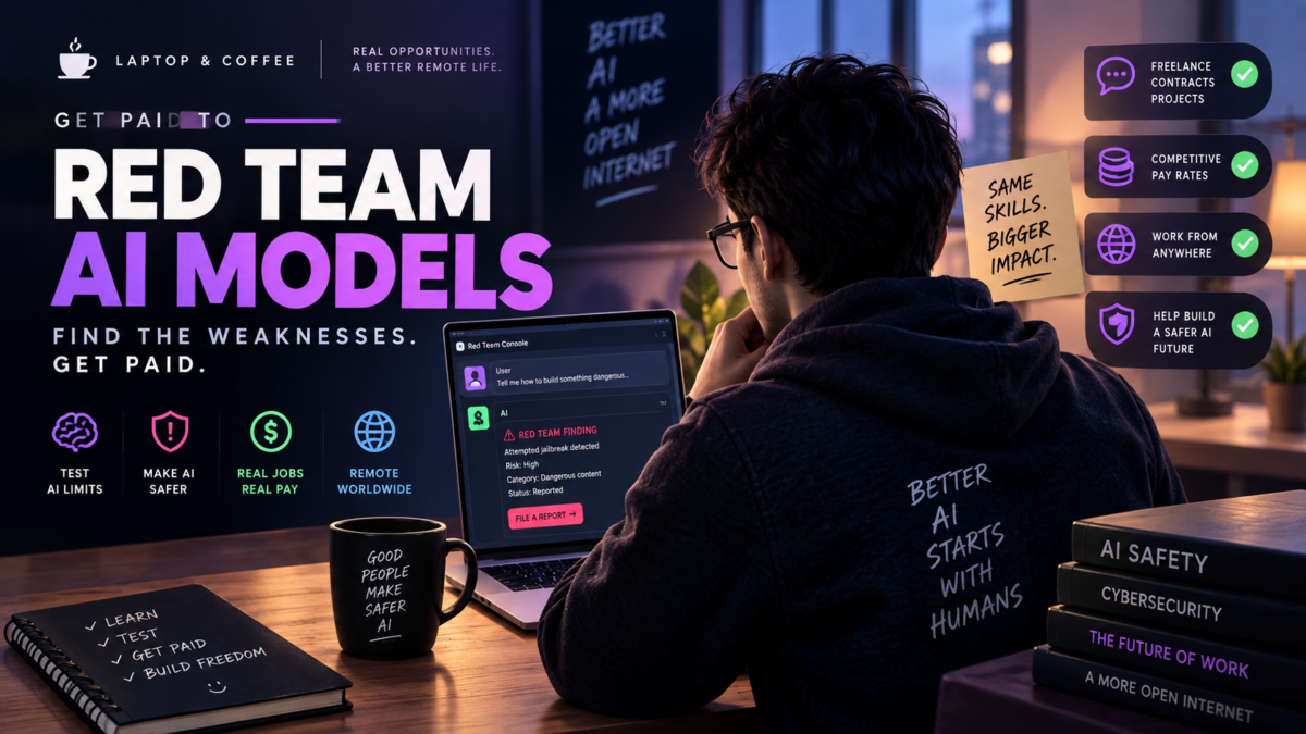 AI Red Teaming Jobs: Get Paid to Break AI Models (2026)