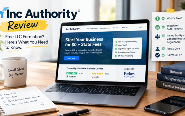 Inc Authority review is inc authority a legit company to form llc