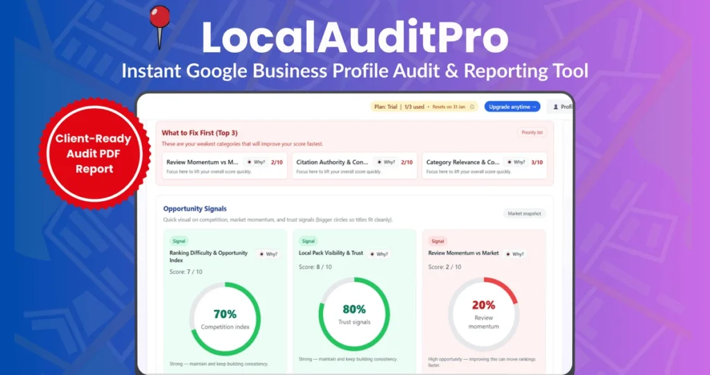 Dealify local auditpro