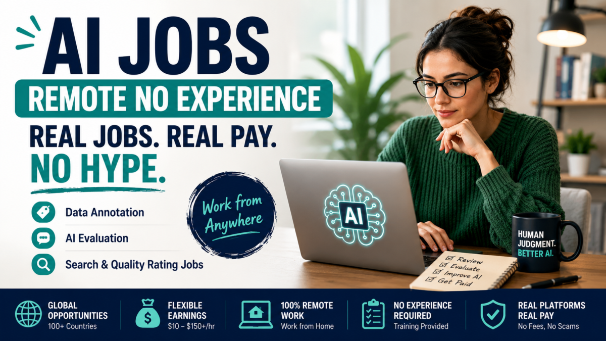 AI Jobs Remote No Experience: The Honest 2026 Guide