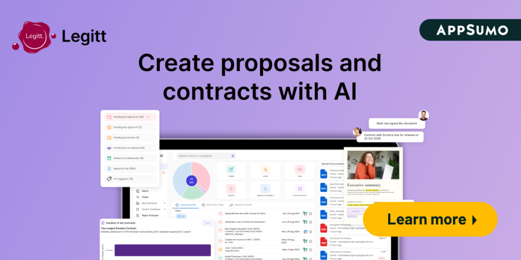 AppSumo Legitt AI
