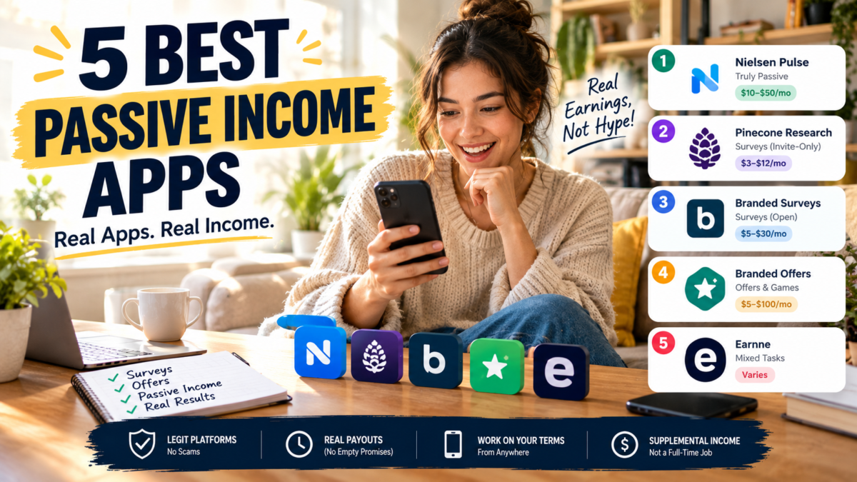 best passive income apps 2026