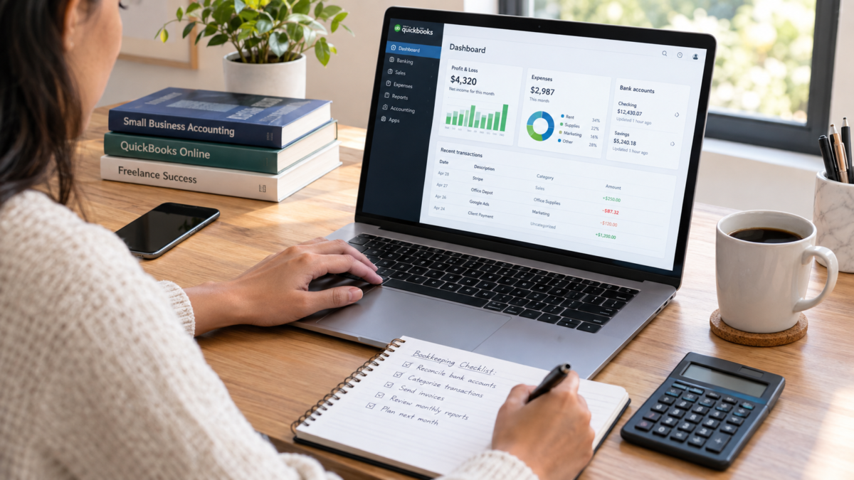 how to start a bookkeeping side hustle
