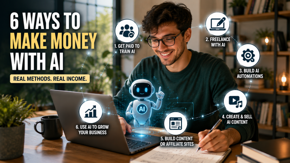 how to make money with ai