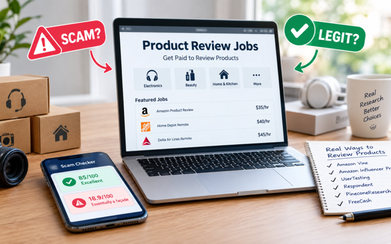 Product review jobs is scam or legit